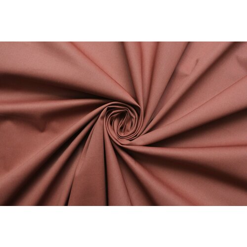 Ткань Хлопок стрейч розовато-коричневого цвета, 300 г/пм, ш150см, 0,5 м