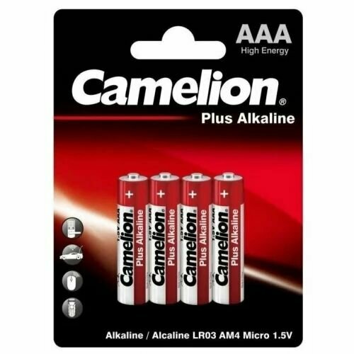 Батарейки Camelion LR03/4BL Alkaline батарейки camelion lr03 4sh alkaline