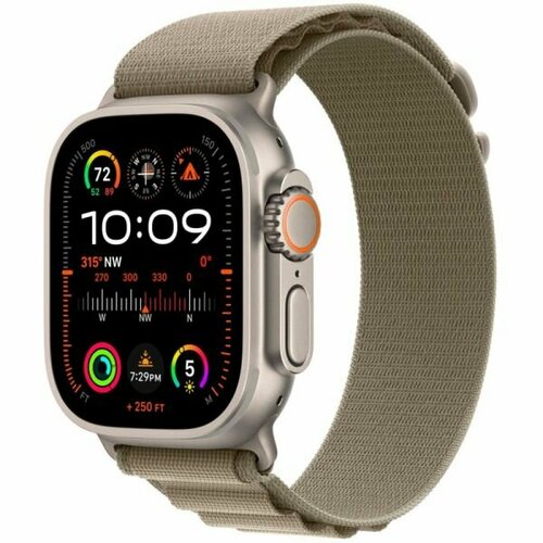 Apple Watch Ultra 2 49mm Alpine Loop Olive Titanium Case 8904200₽