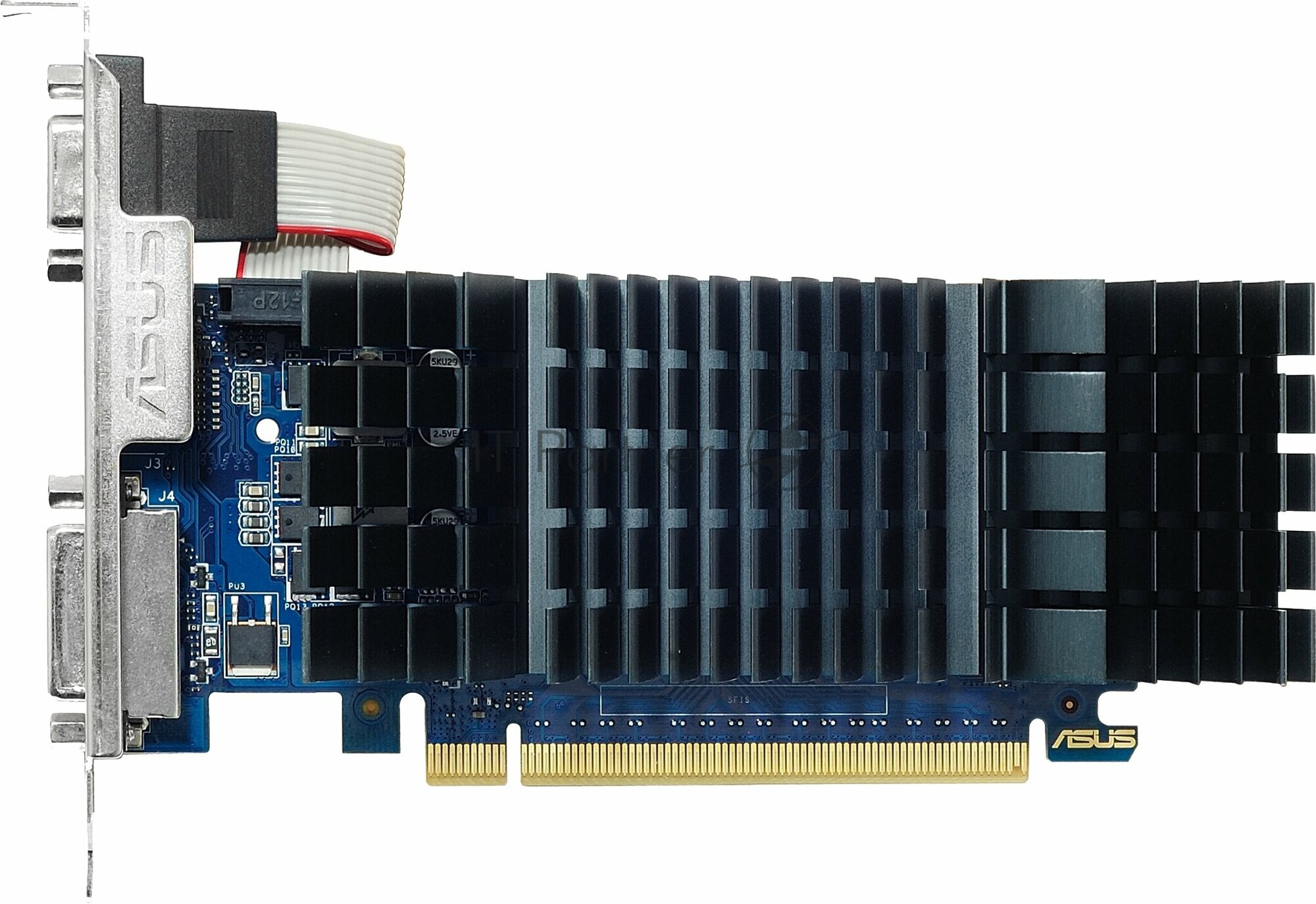 Видеокарта ASUS NVIDIA GeForce GT 730 GT730-SL-2GD3-BRK-EVO 2ГБ GDDR3, Ret