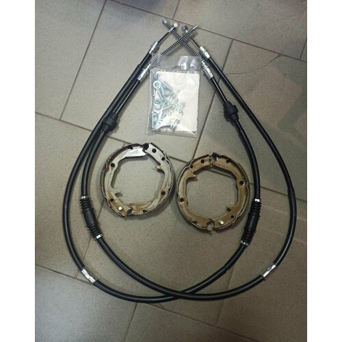 Колодки ручника лансер 9 с ремкомплектом и торсами ручника Lancer 9 6590₽