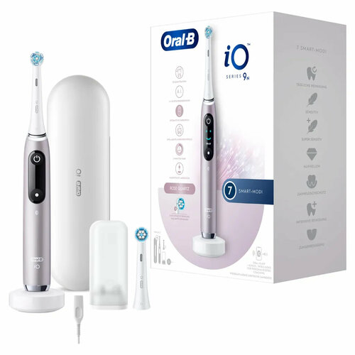 Электрическая зубная щетка Oral-B iO Series 9n Розовый кварц 28490₽