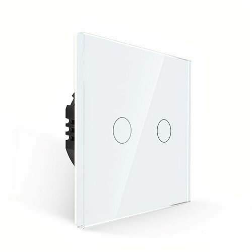 Сенсорный выключатель двухклавишный, Умный дом (SK-T02)