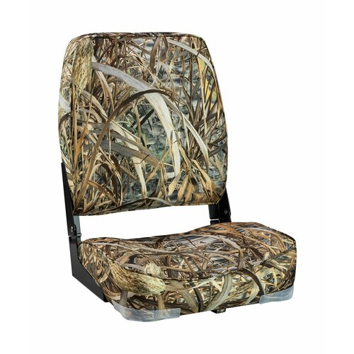 Кресло мягкое складное высокая спинка цвет камуфляж камыш Marine Rocket 75127CAMO99-MR 10029₽