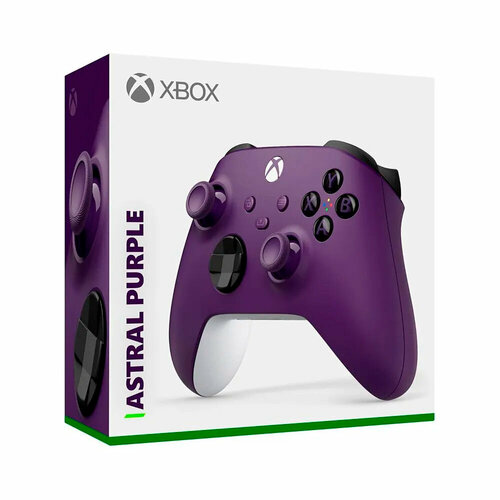 Геймпад беспроводной Microsoft Xbox Wireless Controller фиолетовый геймпад microsoft xbox wireless controller astral purple qau 00069