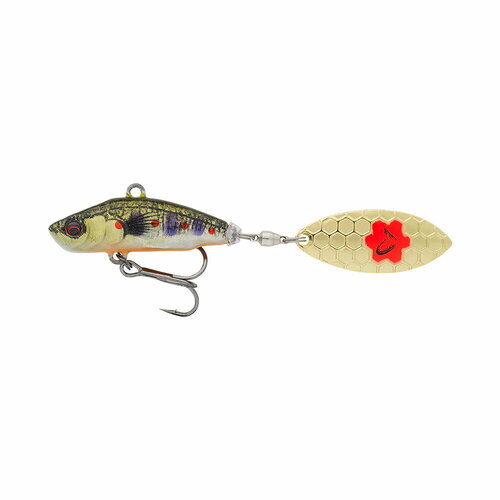 Тейл-спиннер Savage Gear 3D Sticklebait Tailspin 6.5см 9гр Brown Trout Smolt