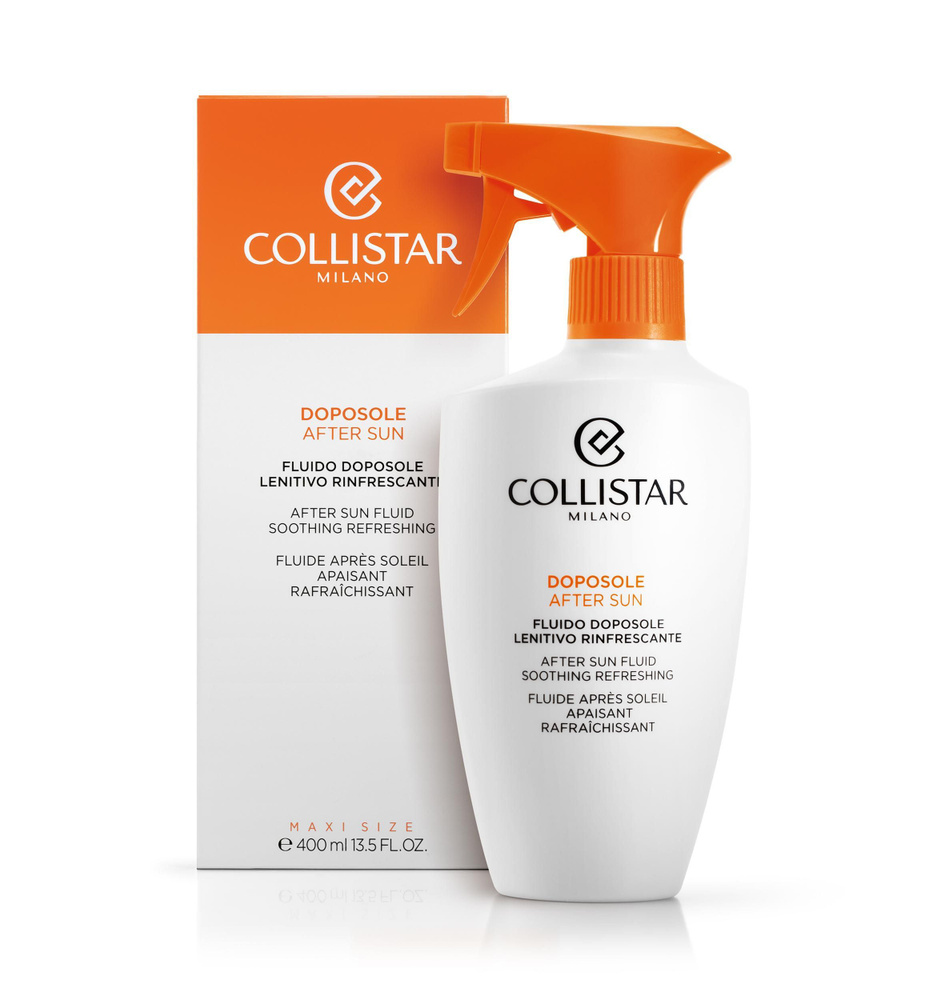 Collistar - after sun fluid soothing refreshing успокаивающий флюид после загара 400 мл