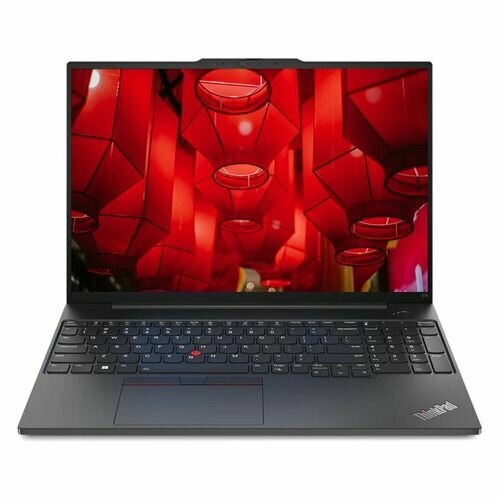 Ноутбук Lenovo ThinkPad E16 G1 21JNS0F400 16 2024 IPS Intel Core i7 13700H 24ГГц 14-ядерный 32ГБ DDR4 1ТБ SSD Intel Iris Xe graphics Windows 11 Professional черный 17730800₽