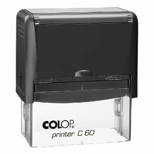 Colop Printer 60 Compact Автоматическая оснастка для штампа (штамп 76 х 37 мм.) , Чёрный