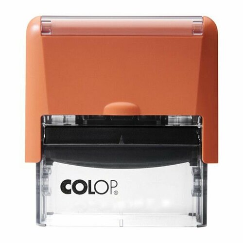 Colop Printer 50 Compact Автоматическая оснастка для штампа (штамп 69 х 30 мм.), Оранжевый оранжевый