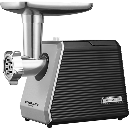 Мясорубка KRAFT KF-MG2005BL черно-серебристая 2000 Вт 565000₽