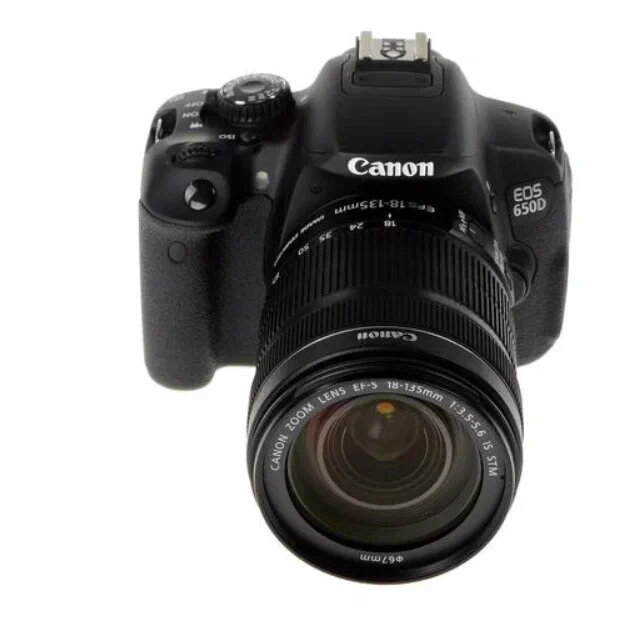 Фотоаппарат Canon EOS 650D Kit EF-S 18-135mm f/3.5-5.6 IS STM, черный