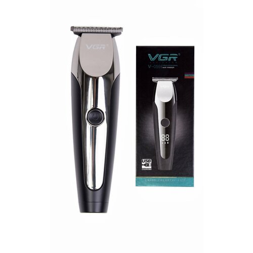Триммер для волос Машинка для стрижки усов и бороды VGR черный триммер с насадками 164000₽