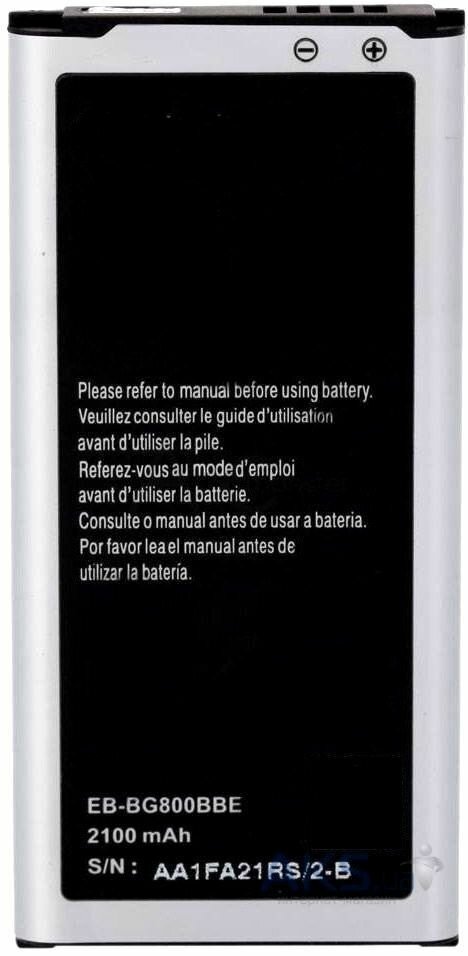 Аккумуляторная батарея EB-BG800BBE для телефона Samsung Galaxy S5 mini (G800F)/S5 mini Duos (G800H)
