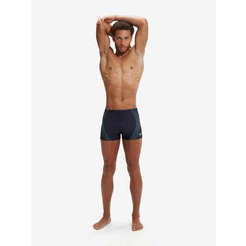 фото Плавки speedo mens duo logo print aquashort, размер 40, синий