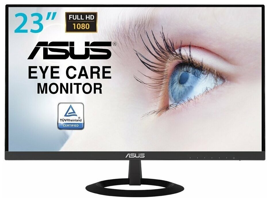 23" Asus VZ239HE IPS FHD чер HDMI VGA 75Hz 250cd Ex (90LM0333-B01670)