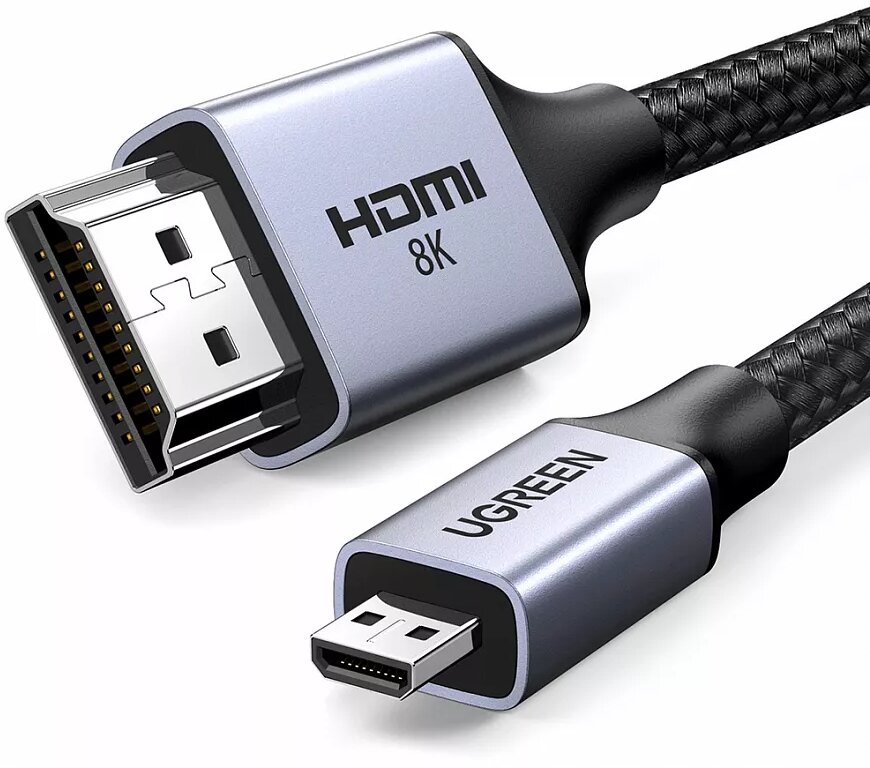 Кабель HDMI - Micro HDMI, 2м, UGREEN HD164 (15517)