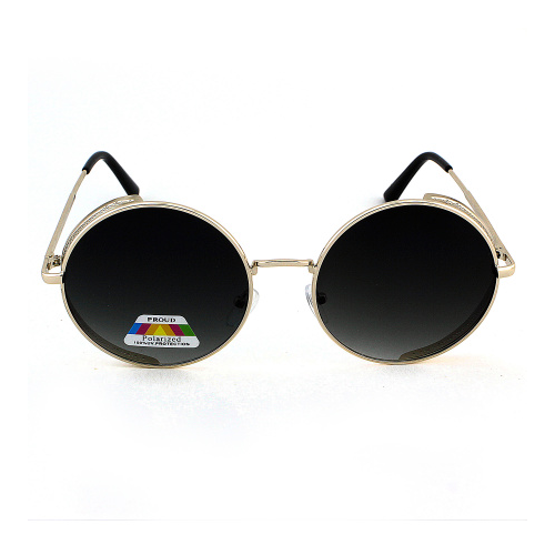 Солнцезащитные очки PROUD P94037C1, золотой, черный proud phuket