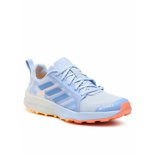 Кроссовки adidas, размер EU 36 2/3, голубой salomon speed cross 4 sport men shoes lightweight breathable outdoor running sneakers speed cross 4 men running shoes