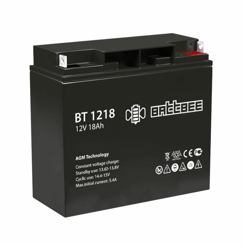 Аккумулятор ОПС 12В 18А. ч Battbee Delta BT 1218