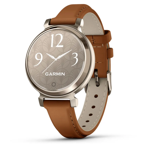 Умные часы Garmin Lily 2 Classic Cream Gold with Tan Leather Band (010-02839-02) умные часы garmin fenix 6s sapphire light gold with gray leather band 010 02159 39