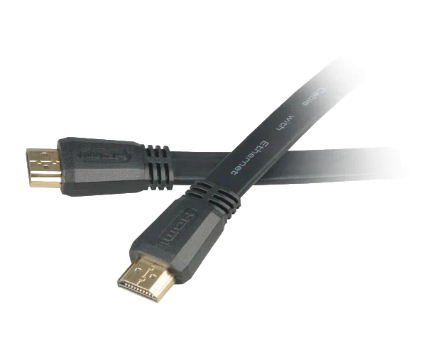 AKASA HDMI-кабель: Super Slim 4К 2К 2 метра, AK-CBHD05-20BK