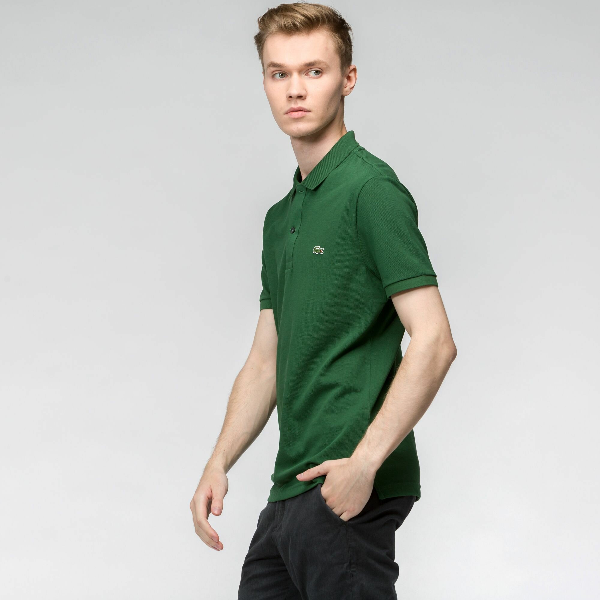 Поло Lacoste Slim fit PH4012 - фото №18