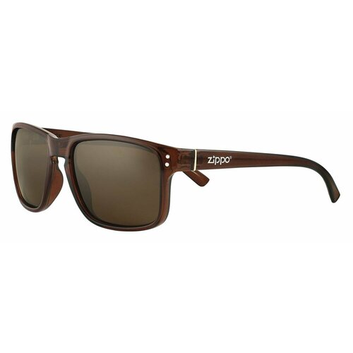 Солнцезащитные очки Zippo, коричневый солнцезащитные очки zippo коричневый
