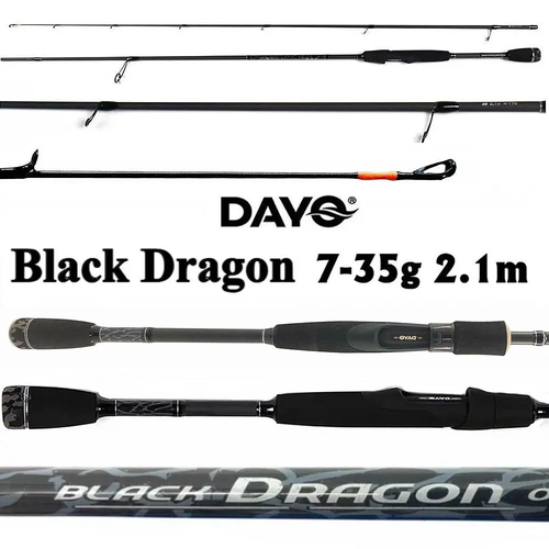 Спиннинг Dayo Black Dragon, тест 7-35гр, 2,1м