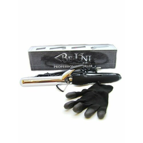 фото Плойка be-uni a732 titan curler, зеркальное титановое покрытие