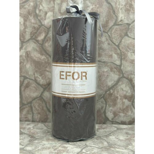 Простыня ранфорс на резинке 160200 с наволочками 2 шт 5070 FUME темно-серый 2756₽