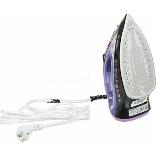 Утюг Polaris PIR 2668AK 2600Вт черныйфиолетовый 571000₽