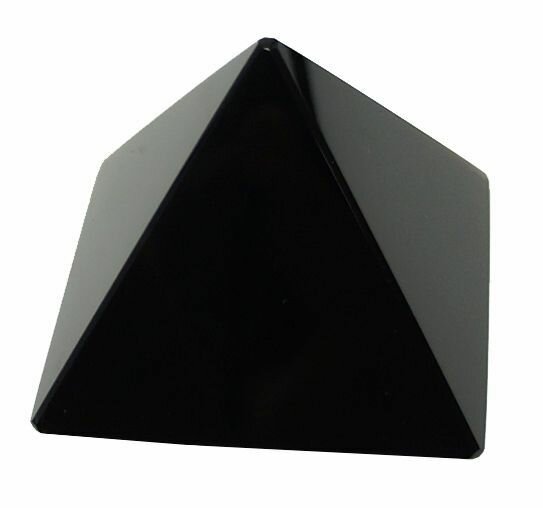 Пирамида из обсидиана 4х4х2,8 см