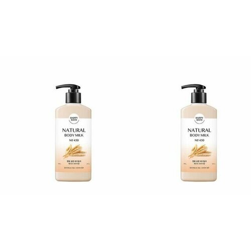 HAPPY BATH Лосьон для тела с рисовыми отрубями 400 мл 2 шт 3095₽