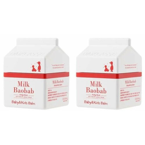 MILK BAOBAB Крем детский Baby & Kids Balm Cream, 45 г, 2 шт