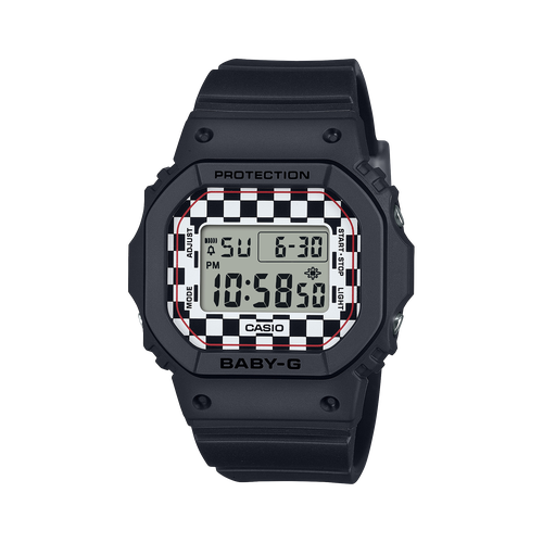 Наручные часы CASIO BGD-565GS-1, черный наручные часы casio bgd 565rp 7 белый