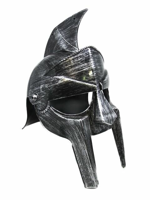 Шлем Гладиатора серебряный