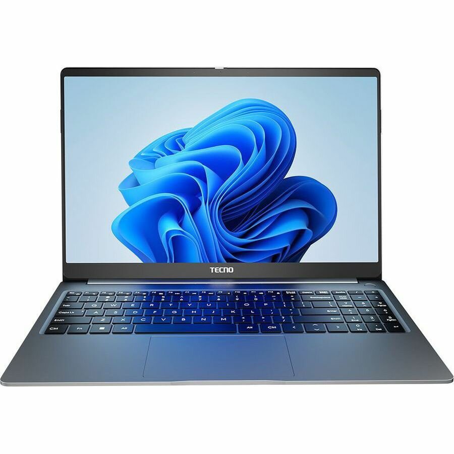 Ноутбук 15.6" IPS FHD TECNO T1 grey (Core i5 12450H/16Gb/512Gb SSD/noOS) (4894947012143)