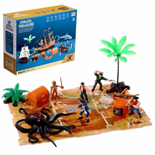 Набор пиратов Кракен 11 элементов 2255₽