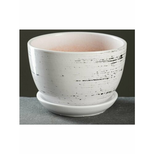 Горшки для цветов ресурс белый 824₽