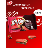 Kit Kat Duo в клубничном и темном шоколаде 42гр (24)*12