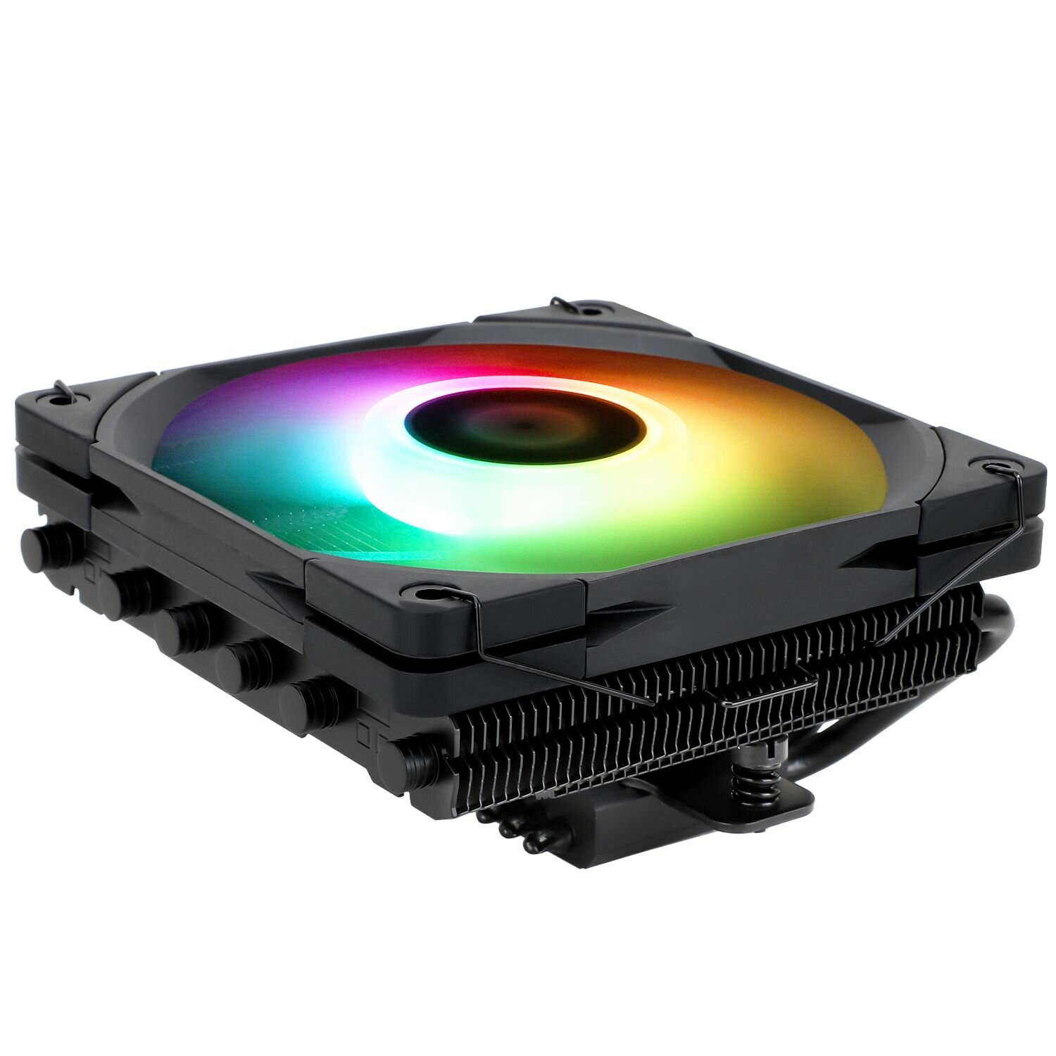 Кулер для процессора Thermalright AXP120-X67 Black ARGB (AXP120-X67-BL-ARGB) LGA 1700/1200/115X/2011/-3/2066/AM4/AM5 Low-Profile TDP 165 Вт RTL