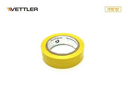 VETTLER Изолента 15мм х 7м Желтая (VETTLER)