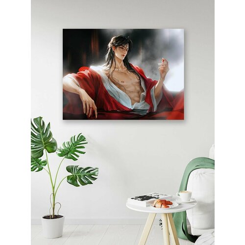 Картина на холсте 30х40 см на подрамнике Аниме Хуа Чен