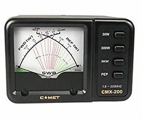 Прибор для измерения КСВ и мощности сомет СМХ200 1,8-200 МГц, 30/300/3 КВ