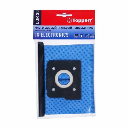 Пылесборник Topperr многоразовый для пылесоса LG TB-33 TB-34 TB-39 DB-331 шт 965₽