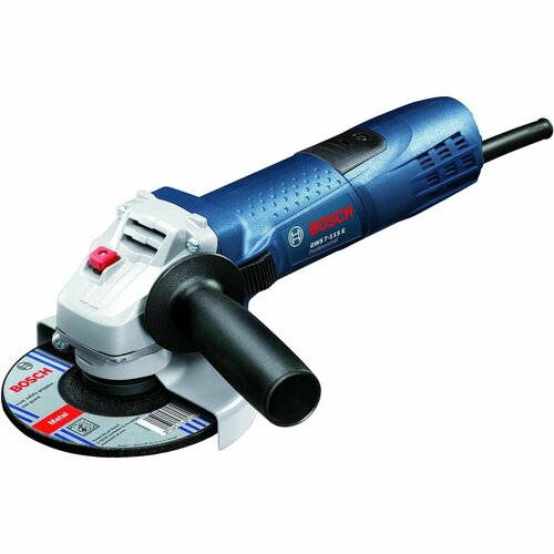 угловая шлифмашина bosch gws 9 115 s 115 мм 900 вт 11000 об мин 0601396103 Угловая шлифмашина Bosch GWS 7-115 E, 720 Вт, 115 мм, 11000 об/мин, 0601388201