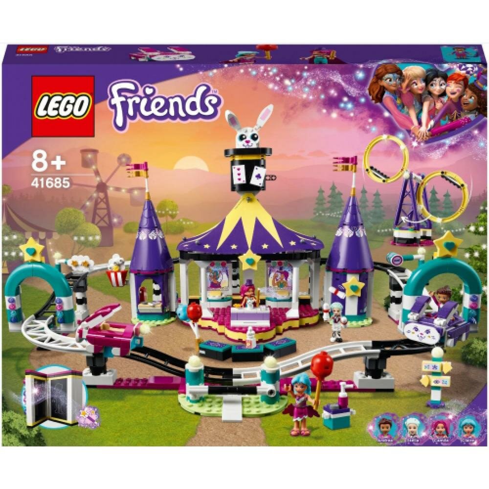 Конструктор LEGO Friends 41685 Американские горки на Волшебной ярмарке