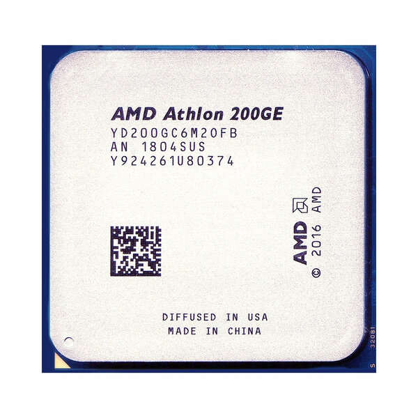 Процессор AMD Athlon 200GE AM4, 2 x 3200 МГц, OEM