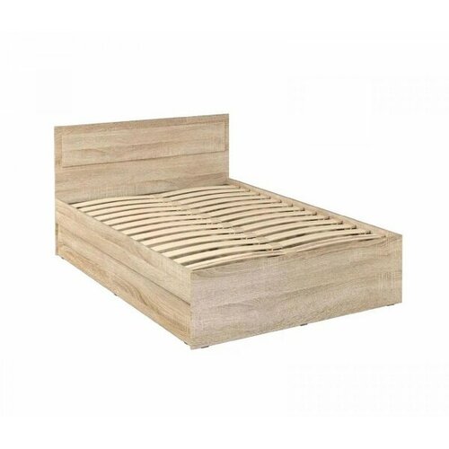 ЭКО Кровать дуэт люкс 1600 с основанием дуб сонома 11790₽